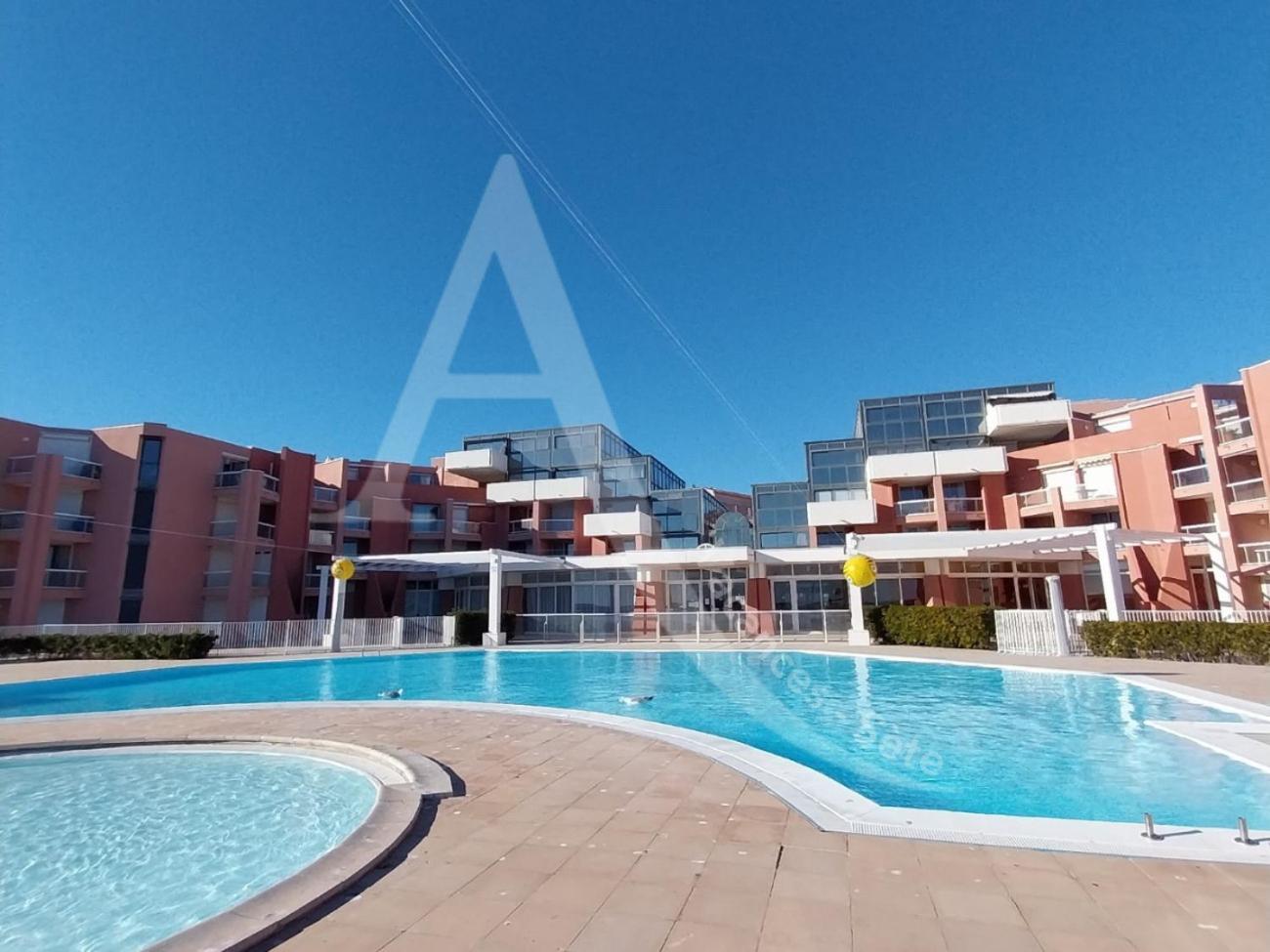 Studio Vue Mer Avec Pkg, Piscine, Tennis, Plage Direct Sète Exterior foto
