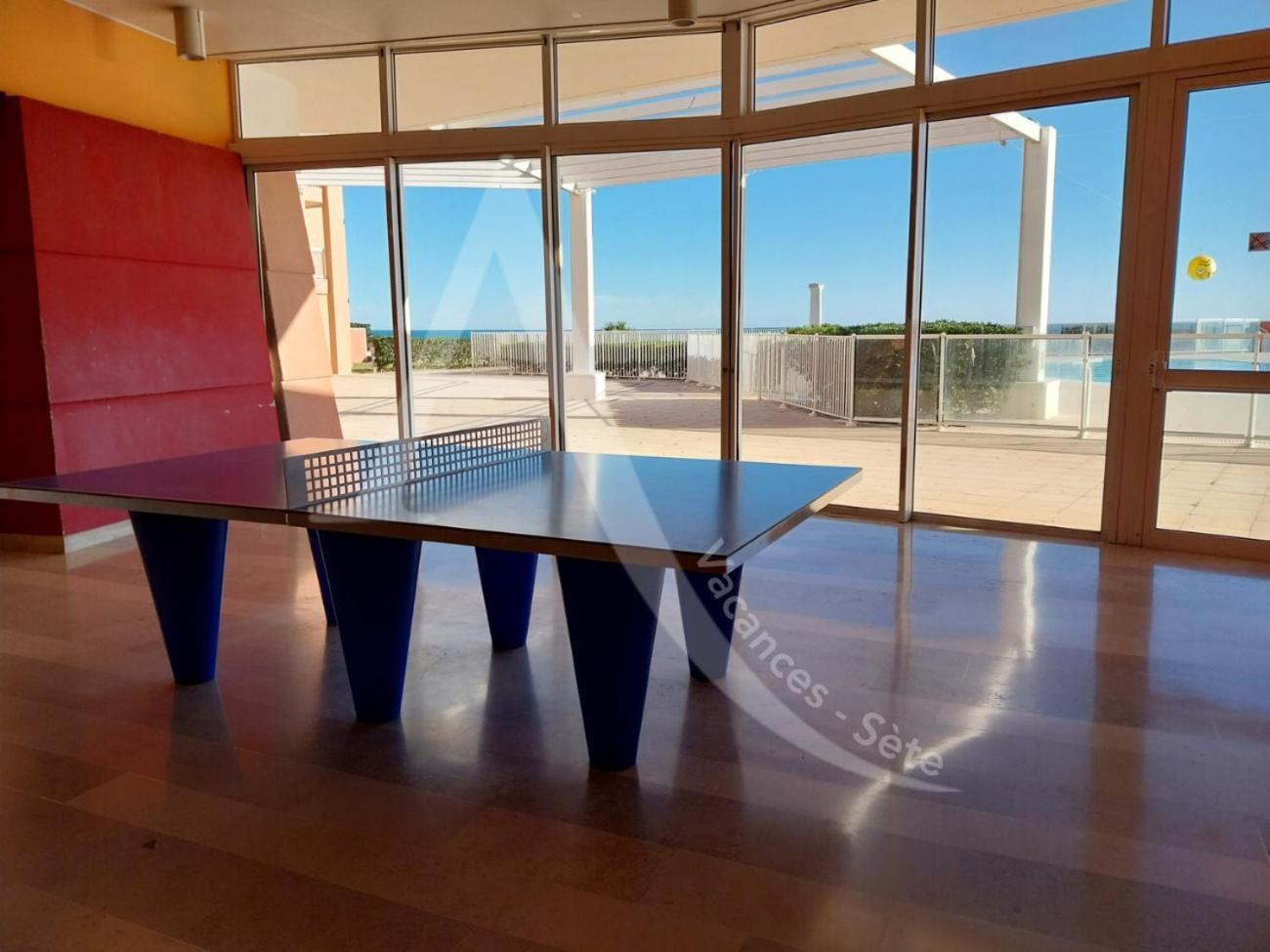 Studio Vue Mer Avec Pkg, Piscine, Tennis, Plage Direct Sète Exterior foto